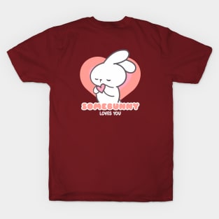 Love is in the Air: Somebunny Loves You! T-Shirt